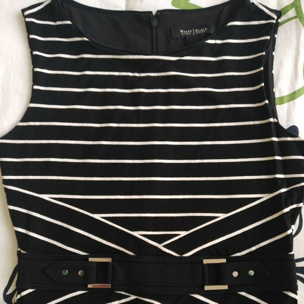 WHBM black-and-white dress size 0